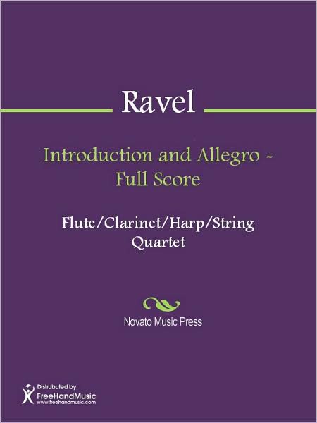 Introduction and Allegro - Full Score