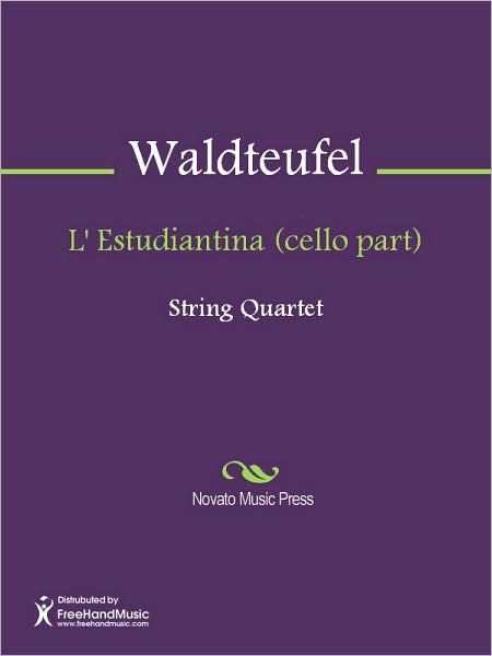 L' Estudiantina (cello part)