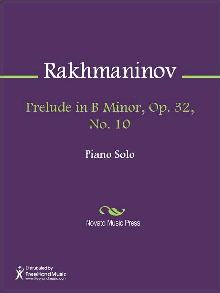 Prelude in B Minor, Op. 32, No. 10