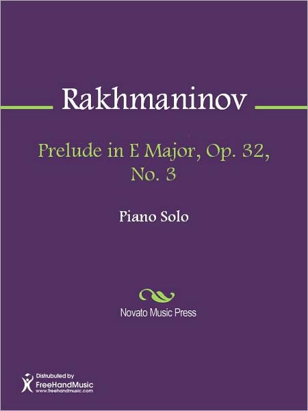 Prelude in E Major, Op. 32, No. 3