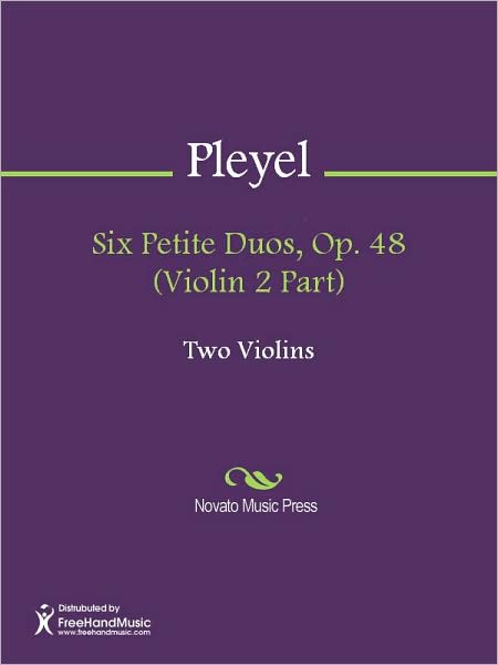 Six Petite Duos, Op. 48 (Violin 2 Part)