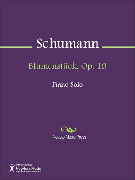 Blumenstuck, Op. 19