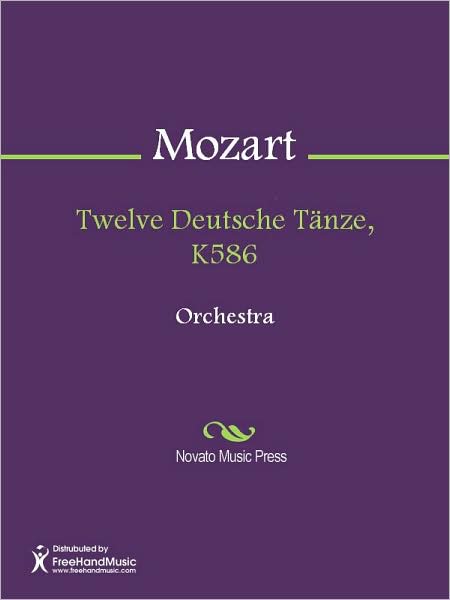 Twelve Deutsche Tanze, K586