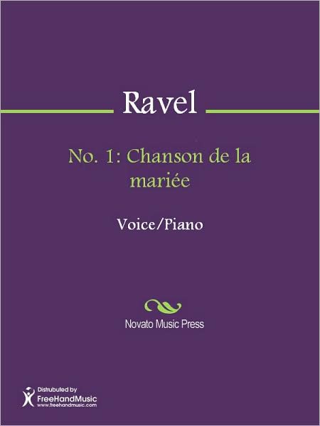 No. 1: Chanson de la mariee