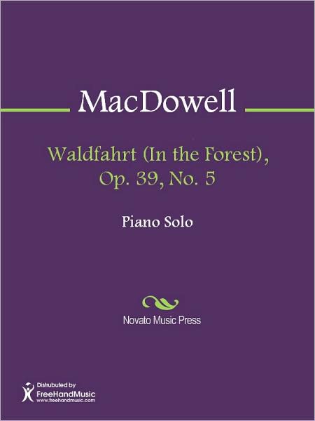 Waldfahrt (In the Forest), Op. 39, No. 5