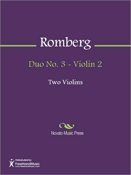 Duo No. 3 - Violin 2