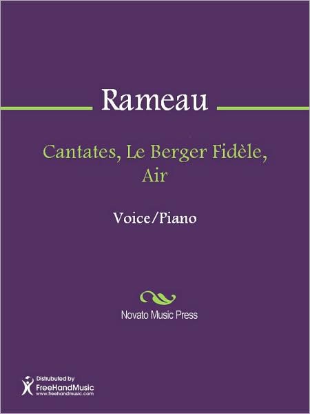 Cantates, Le Berger Fidele, Air