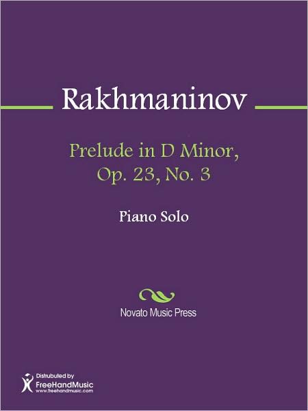 Prelude in D Minor, Op. 23, No. 3