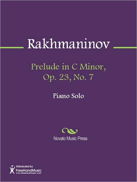 Prelude in C Minor, Op. 23, No. 7