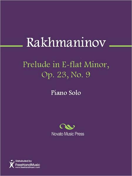 Prelude in E-flat Minor, Op. 23, No. 9