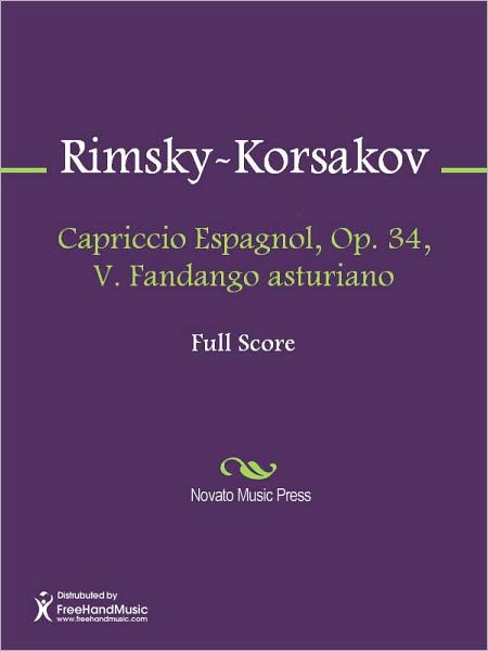 Capriccio Espagnol, Op. 34, V. Fandango asturiano
