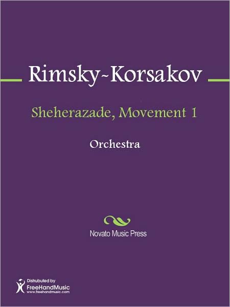 Sheherazade, Movement 1