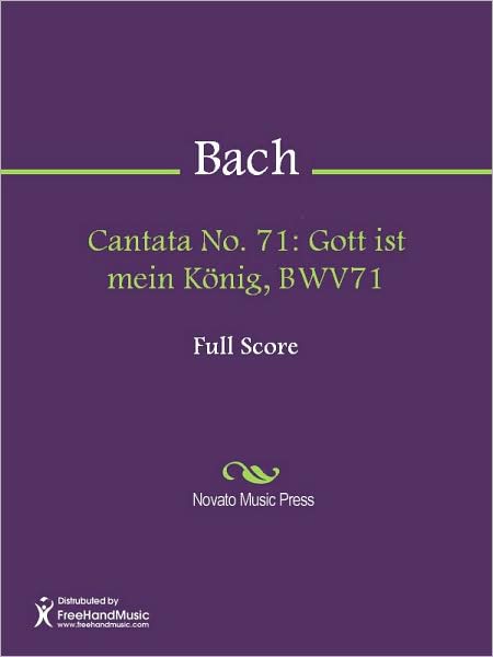Cantata No. 71: Gott ist mein Konig, BWV71
