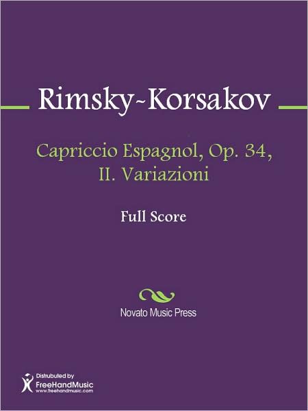 Capriccio Espagnol, Op. 34, II. Variazioni