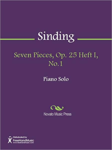Seven Pieces, Op. 25 Heft I, No.1