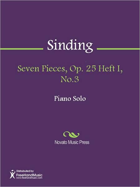 Seven Pieces, Op. 25 Heft I, No.3