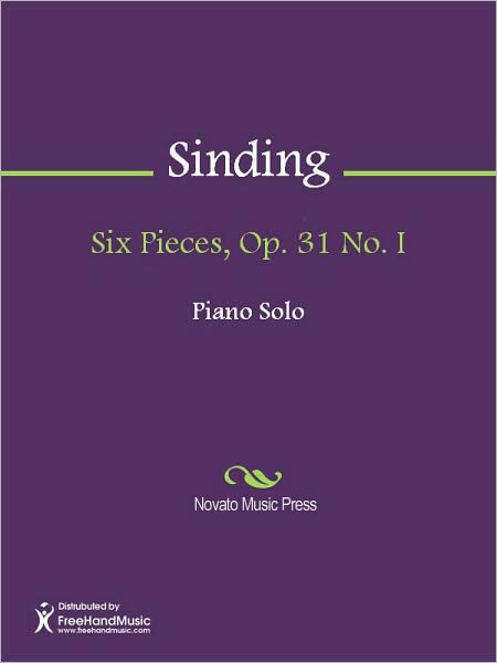 Six Pieces, Op. 31 No. I