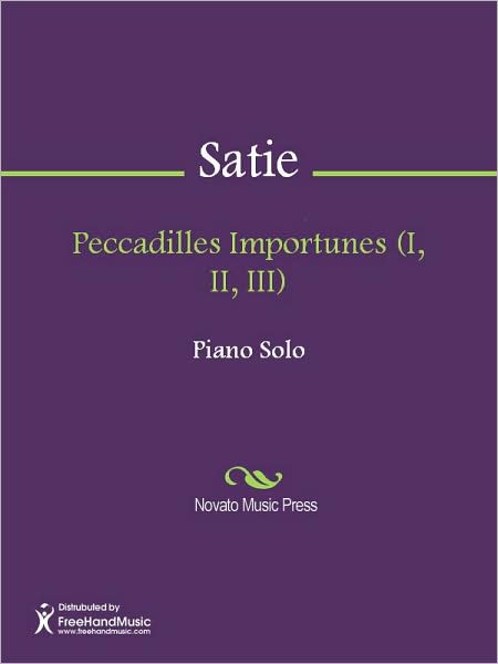 Peccadilles Importunes (I, II, III)