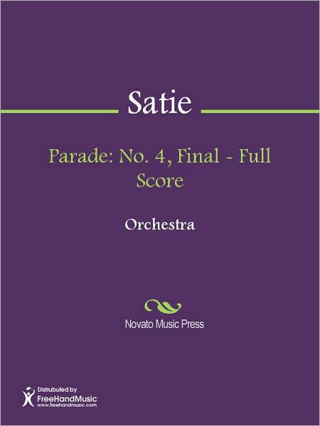 Parade: No. 4, Final - Full Score