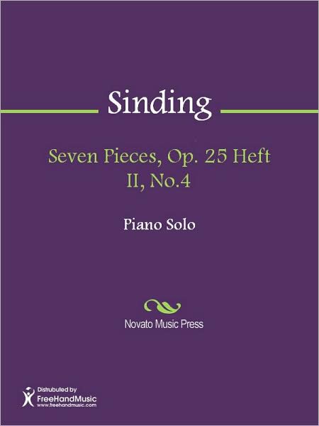 Seven Pieces, Op. 25 Heft II, No.4