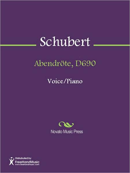 Abendrote, D690