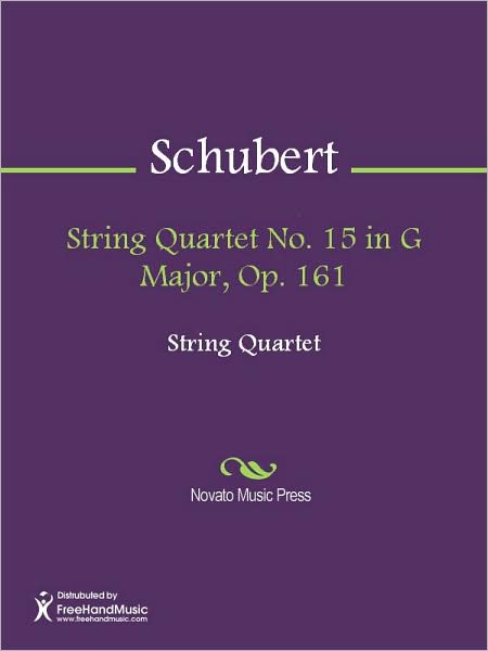 String Quartet No. 15 in G Major, Op. 161