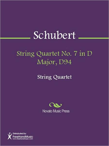 String Quartet No. 7 in D Major, D94