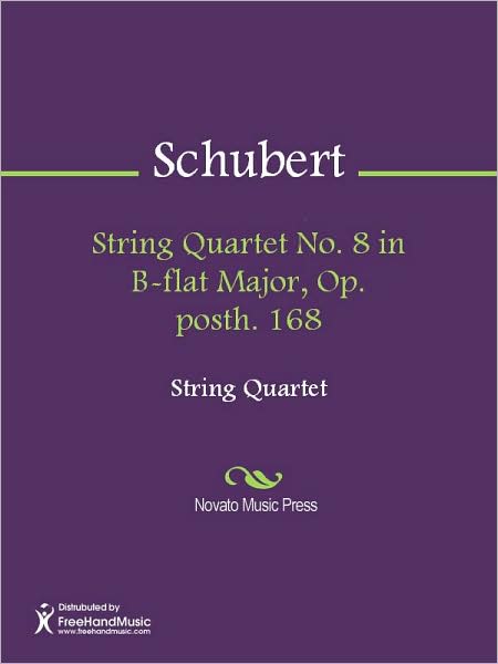 String Quartet No. 8 in B-flat Major, Op. posth. 168