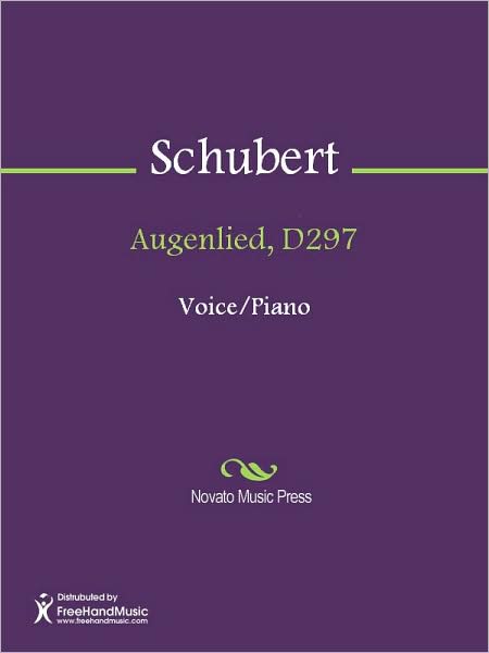 Augenlied, D297