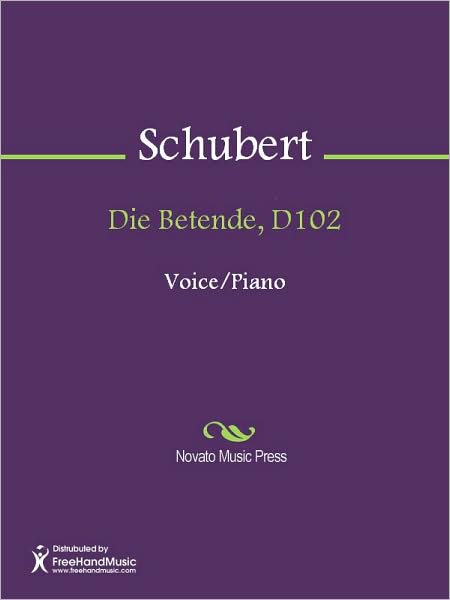 Die Betende, D102