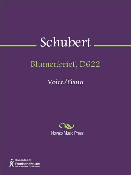 Blumenbrief, D622