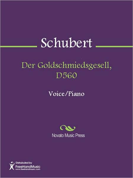 Der Goldschmiedsgesell, D560