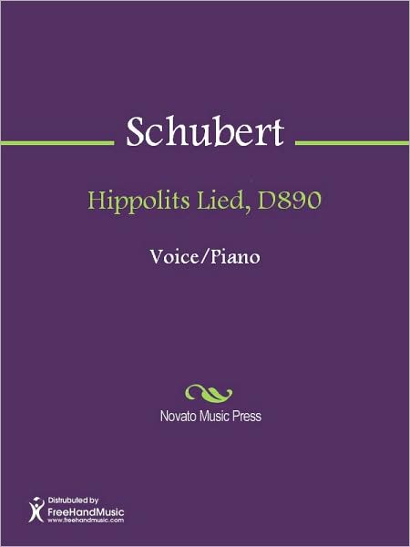 Hippolits Lied, D890
