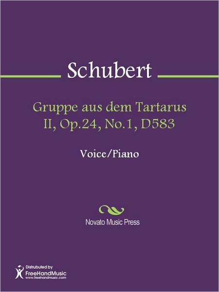 Gruppe aus dem Tartarus II, Op.24, No.1, D583