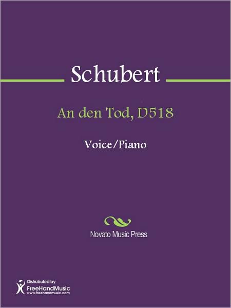 An den Tod, D518