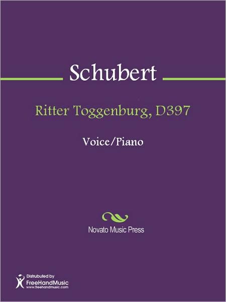 Ritter Toggenburg, D397