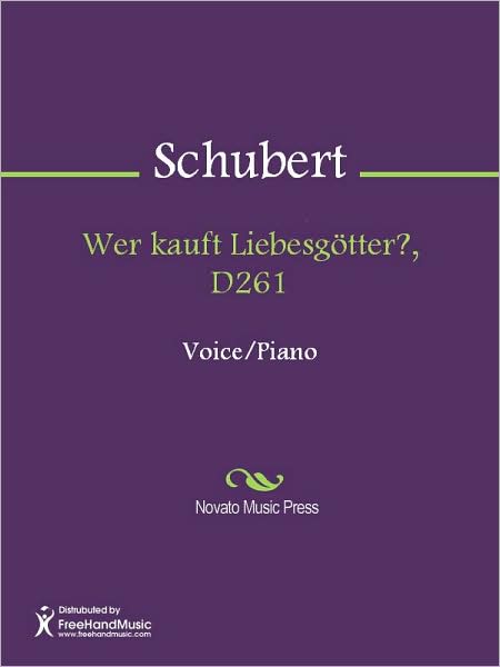 Wer kauft Liebesgotter?, D261