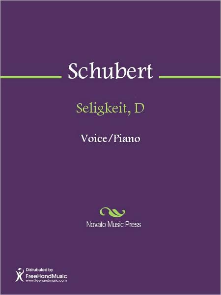 Seligkeit, D