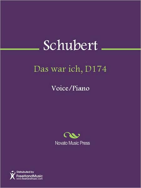 Das war ich, D174