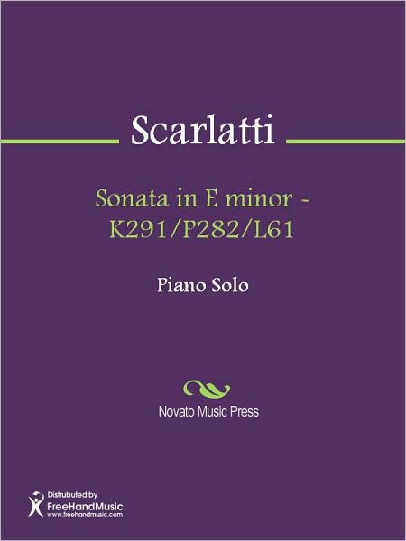 Sonata in E minor - K291/P282/L61
