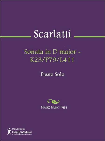Sonata in D major - K23/P79/L411