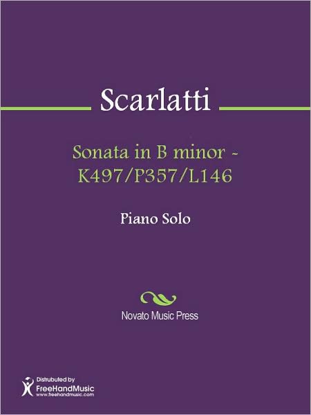 Sonata in B minor - K497/P357/L146