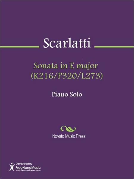 Sonata in E major (K216/P320/L273)