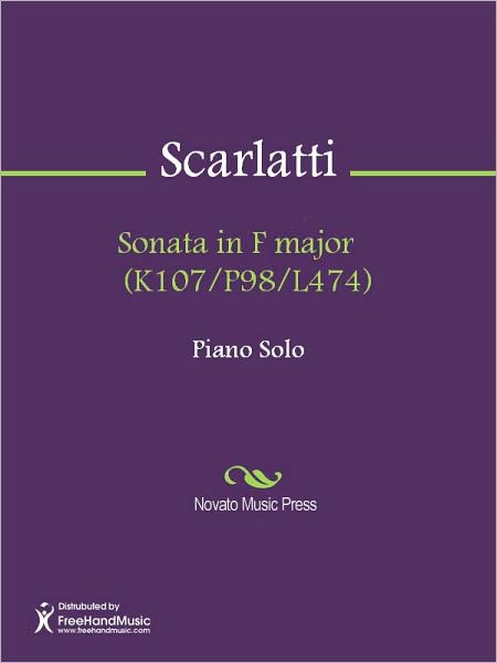 Sonata in F major (K107/P98/L474)