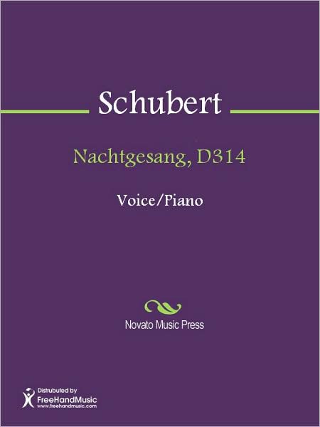 Nachtgesang, D314