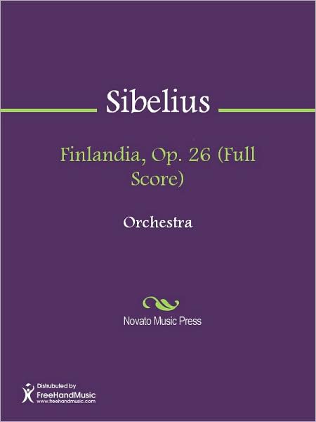 Finlandia, Op. 26 (Full Score)