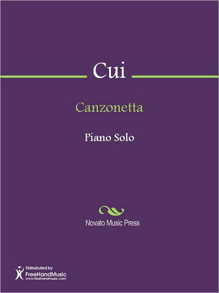 Canzonetta