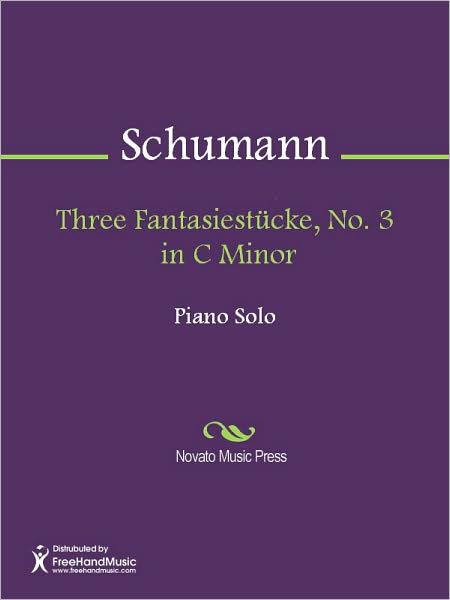 Three Fantasiestucke, No. 3 in C Minor