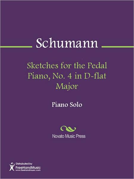 Sketches for the Pedal Piano, No. 4 in D-flat Major