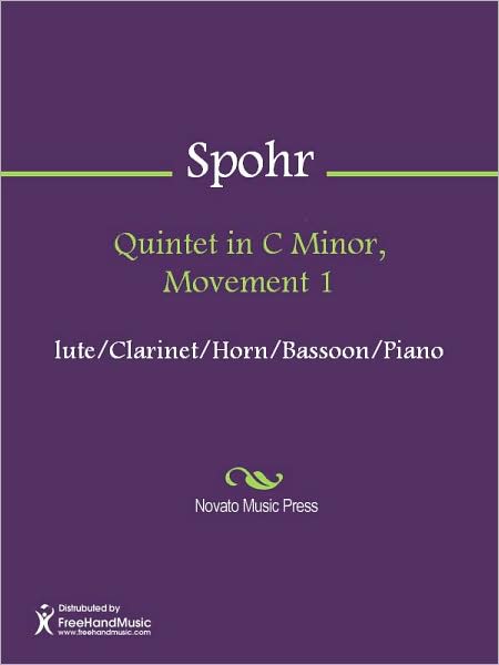 Quintet in C Minor, Movement 1